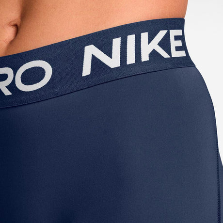 Mallas Cortas Nike Pro De 8 Cm Y Talle Medio - Mujer