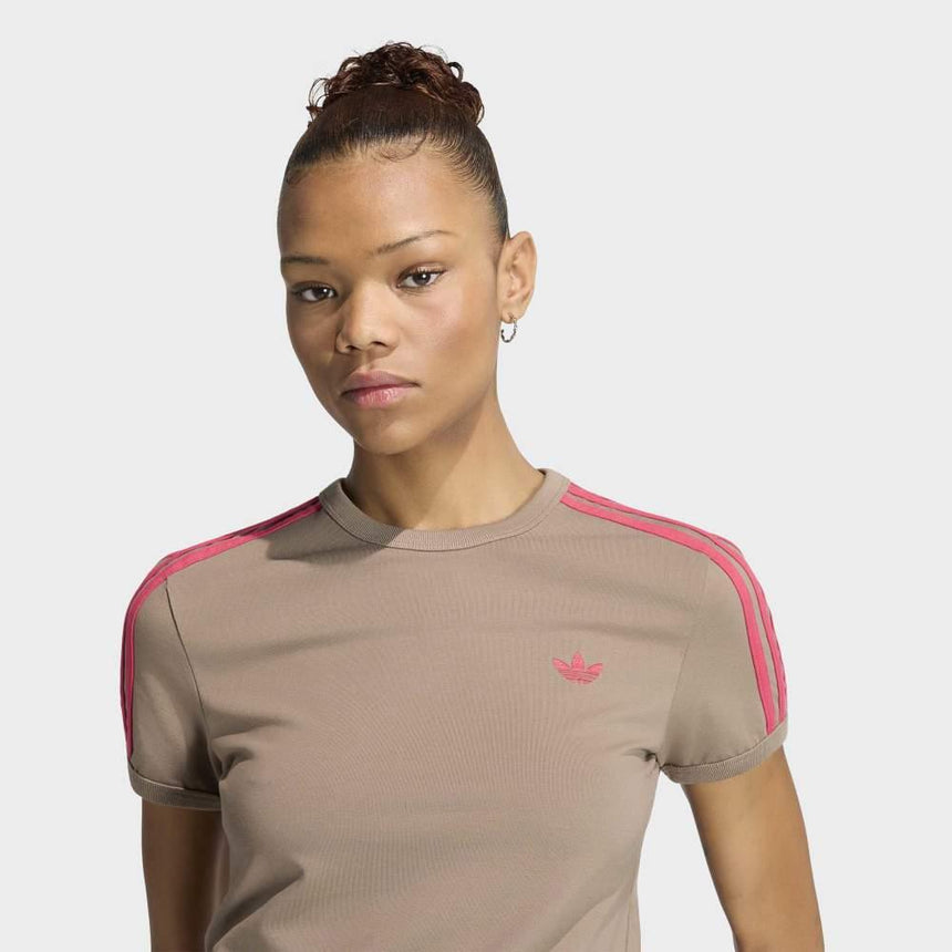 adidas Camiseta Entallada 3 Stripes