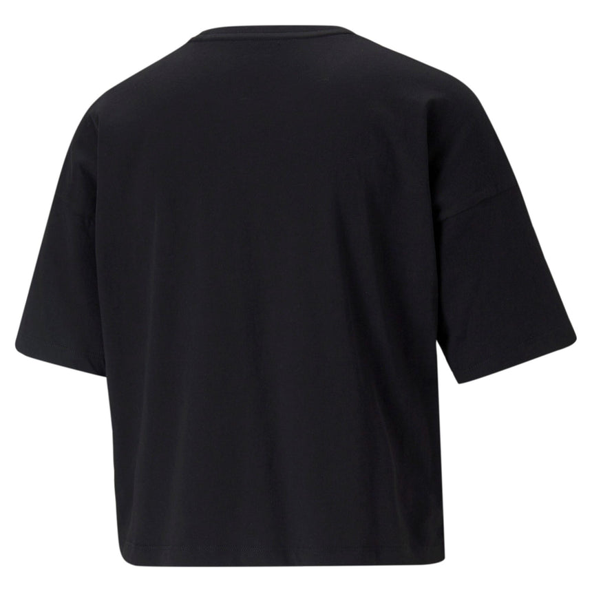 Ropa Interior Casual Puma Essential Cropped Logo Tee