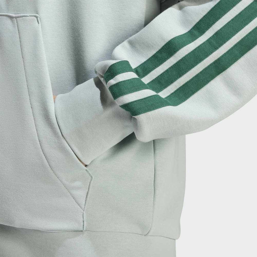 adidas Chaqueta Con Capucha Essentials French Terry 3 Bandas