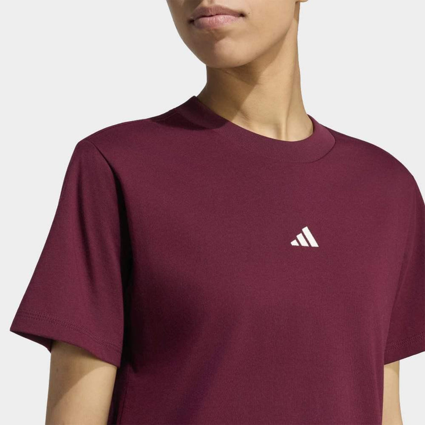 adidas Camiseta De Algodón Con Logotipo Pequeño Essential