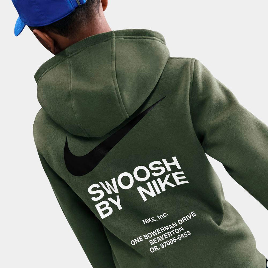 Pullover Hoodie Nike Sportswear Club Fleece Big Kids (boys)