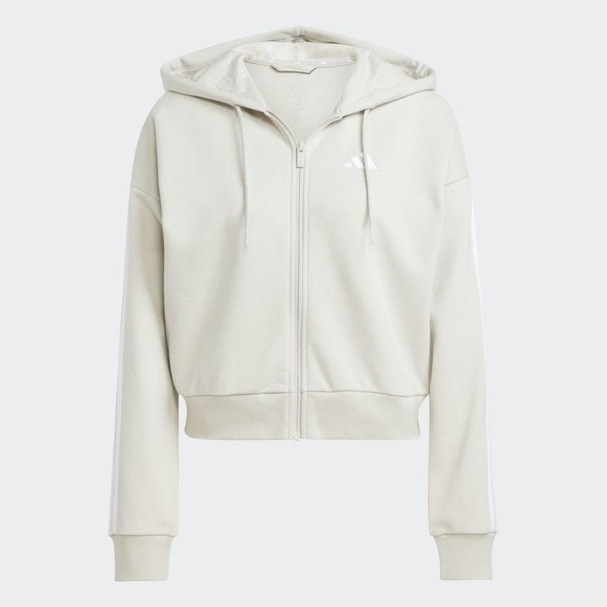 adidas Chaqueta Con Capucha Essentials French Terry 3 Bandas