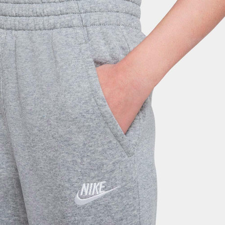 Pantalón Nike Sportswear Club Fleece Ajustado De Talle Alto - Niña