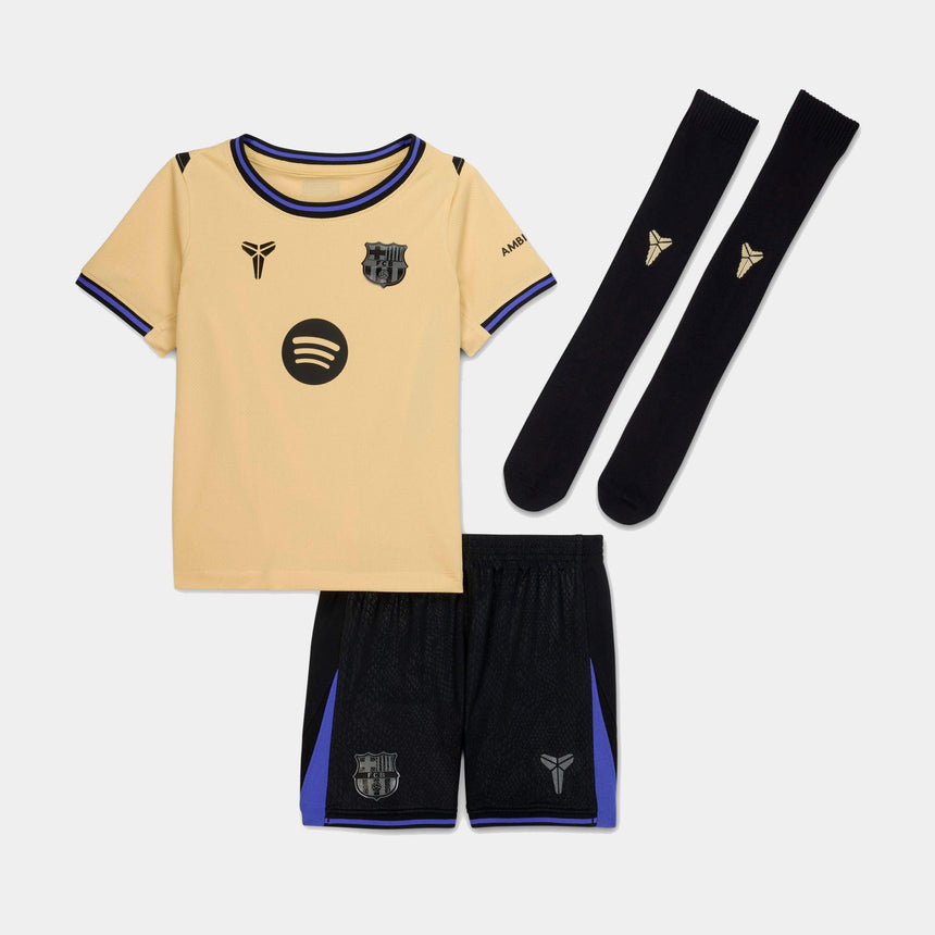 Conjunto Nike Kobe Bryant Fc Barcelona 2025/26 Stadium Away 3-Piece