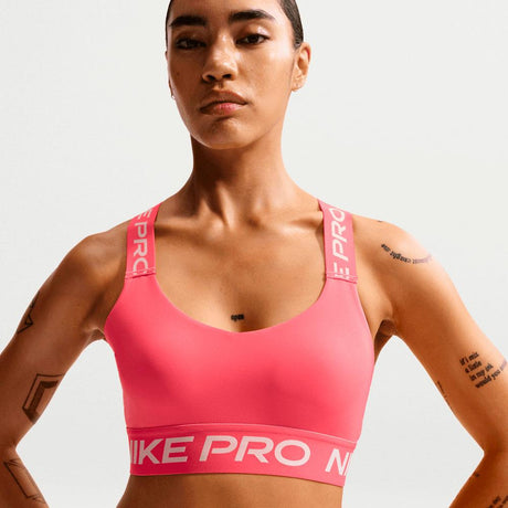 Sujetador Nike Pro Deportivo De Protección Ligera Sin Almohadilla - Mujer
