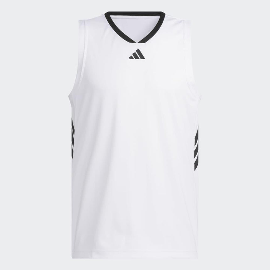 adidas Camiseta Baloncesto Hombre 3-Stripes Tank
