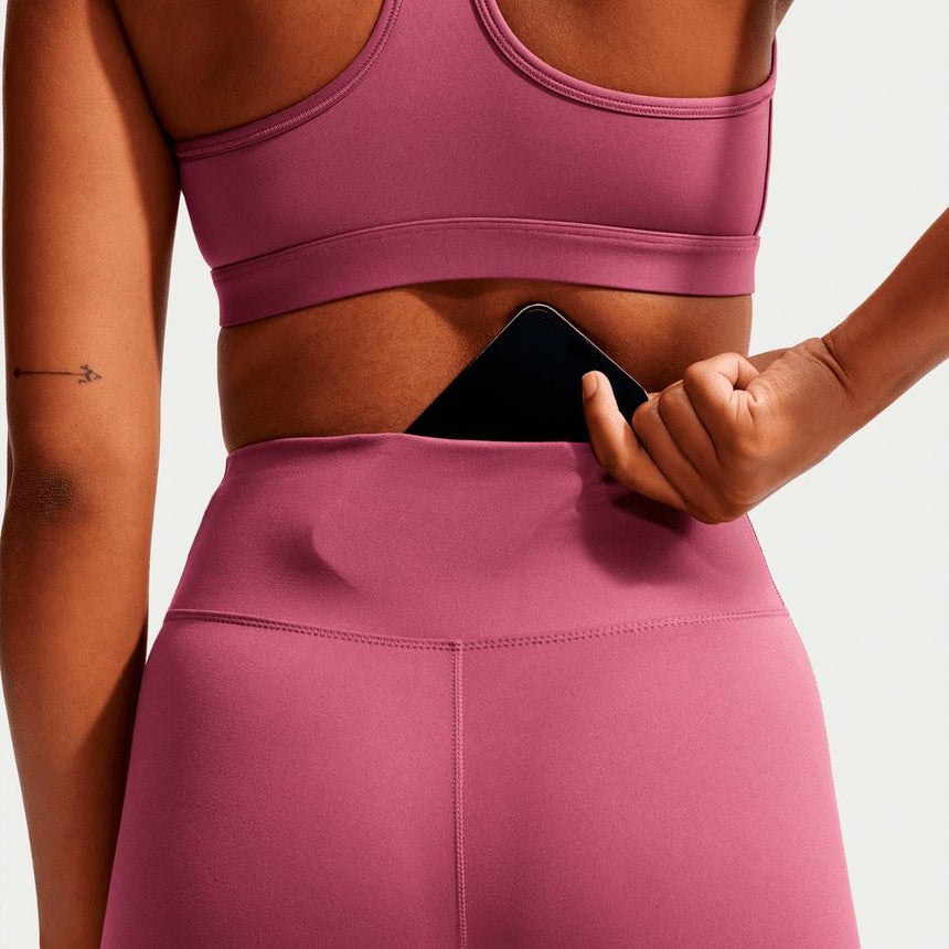 Mallas Cortas Nike One De 13 cm Y Talle Alto - Mujer