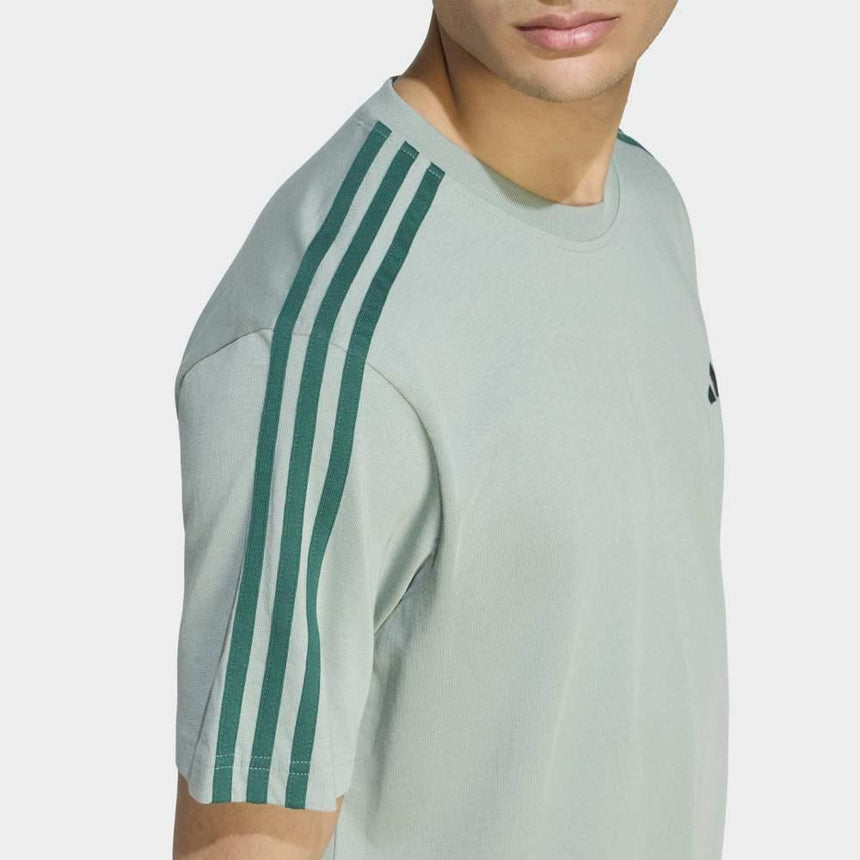 adidas Camiseta De Punto Con Logotipo A La Izquierda Del Pecho Essentials 3 Stripes