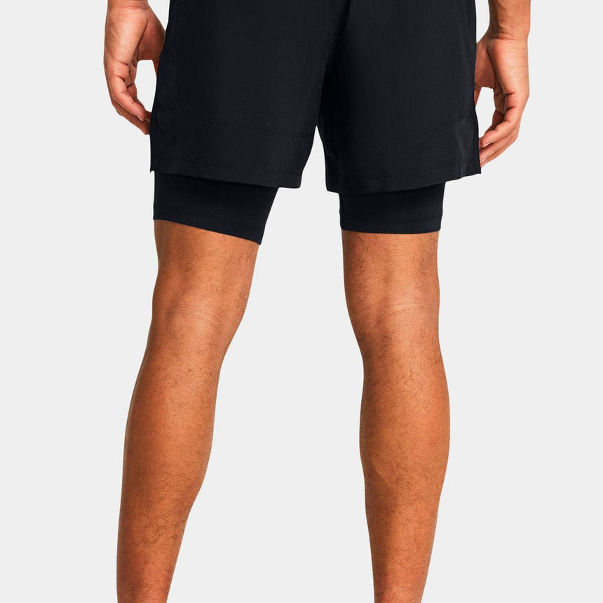 Pantalones Cortos Ua Launch 2-IN-1 5” Para Hombre