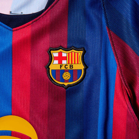 Miniconjunto Fc Barcelona 2026/27 Stadium Home Nike DrI-Fit - Niño/a