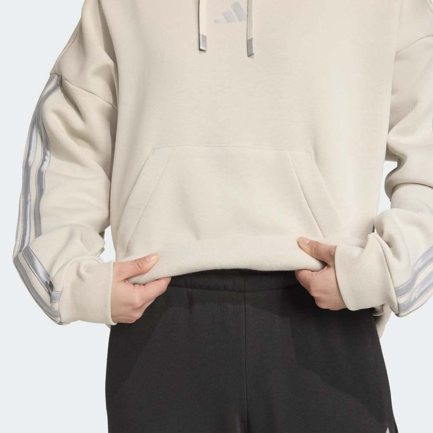 adidas Sudadera Con Capucha Holiday 3-Stripes Fleece