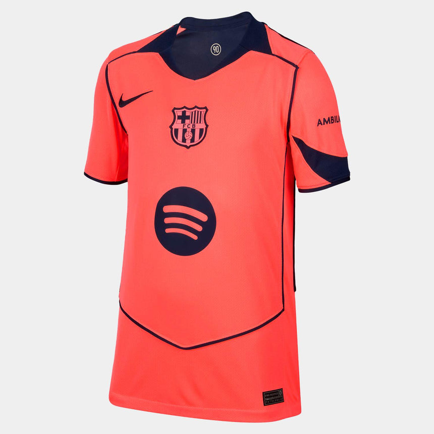 Camiseta De Fútbol Nike Replica Tercera Equipación Stadium Fc Barcelona 25/26 Junior