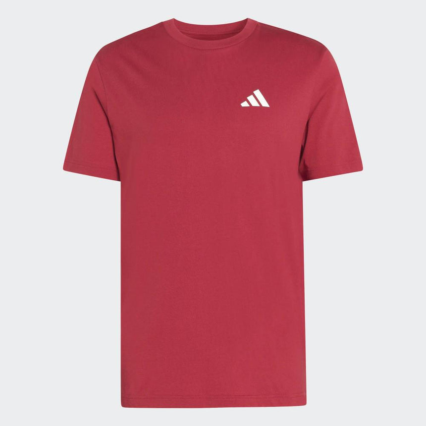 adidas Camiseta Essentials Linear Logo T-Shirt Red