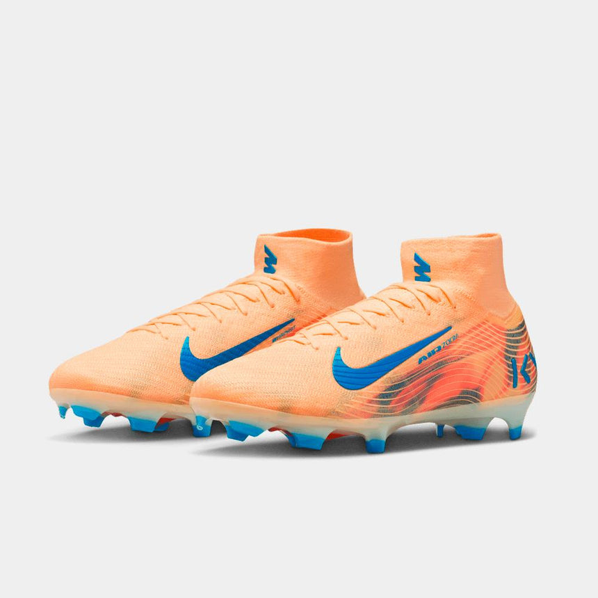 Botas De Fútbol Nike Kylian Mbappe Nike Mercurial Superfly 10 Elite De Perfil Alto fg