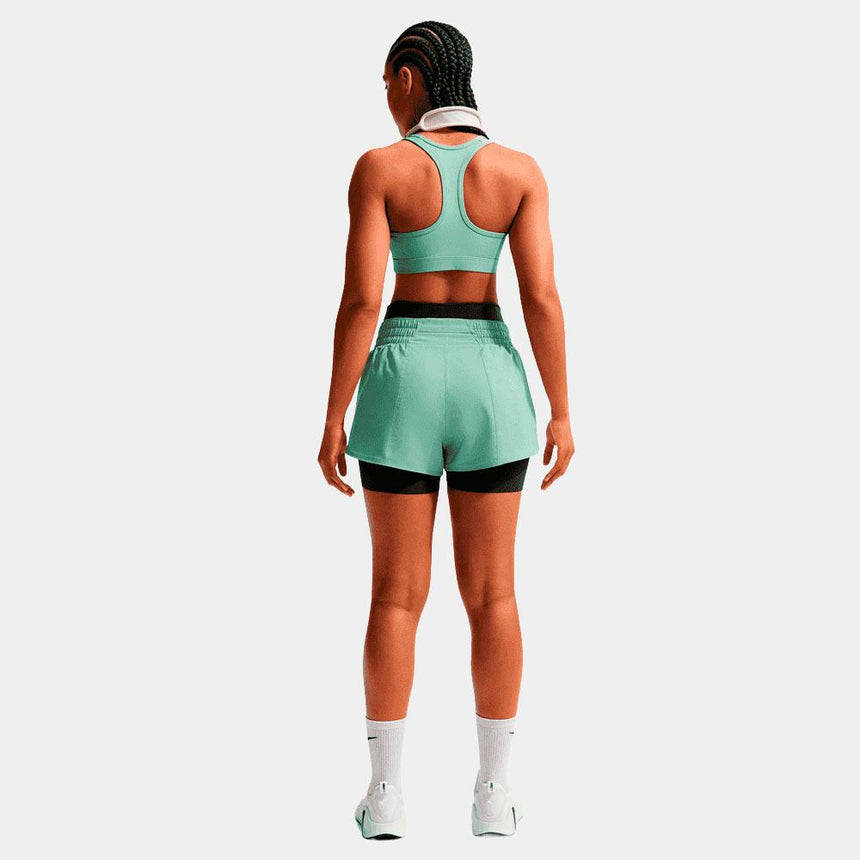 Pantalón Corto Nike One Con Malla Interior De Talle Medio Y 8 cm DrI-Fit - Mujer