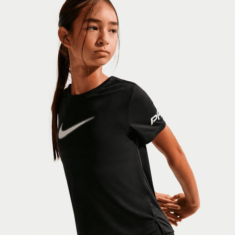 Camiseta Nike Pro De Entrenamiento De Manga Corta DrI-Fit - Niña
