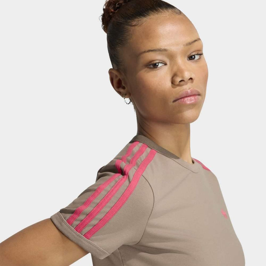 adidas Camiseta Entallada 3 Stripes