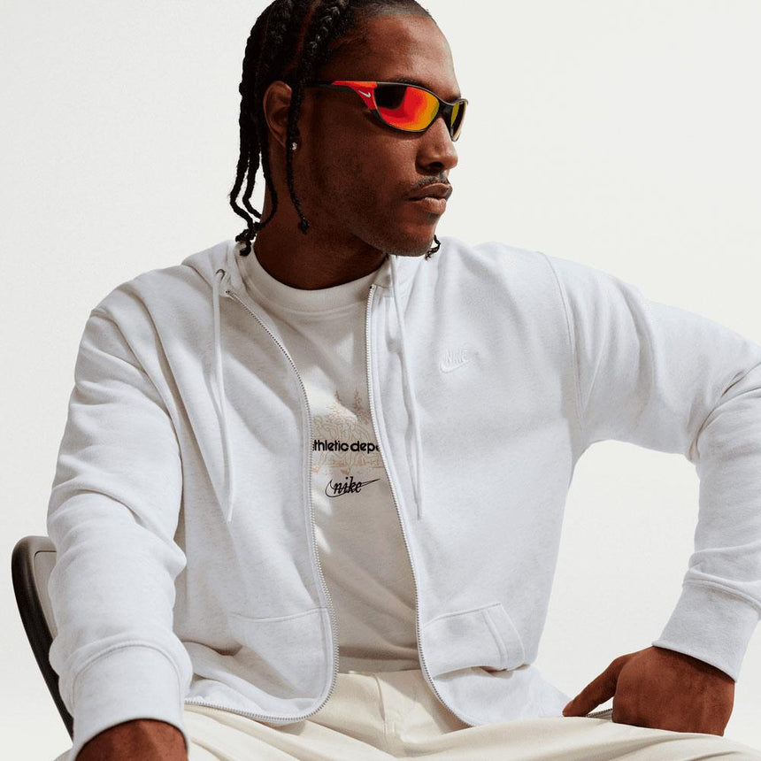 Sudadera Nike Club Con Capucha Con Cremallera Completa De Tejido French Terry - Hombre