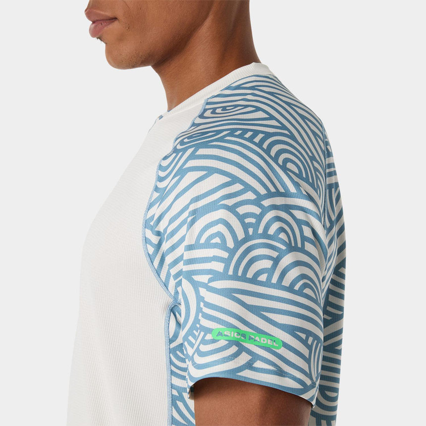 Camiseta Asics Padel Court All Over Print Ss Top Hombre