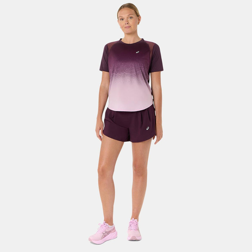 Short Asics Road 3.5” Para Mujer