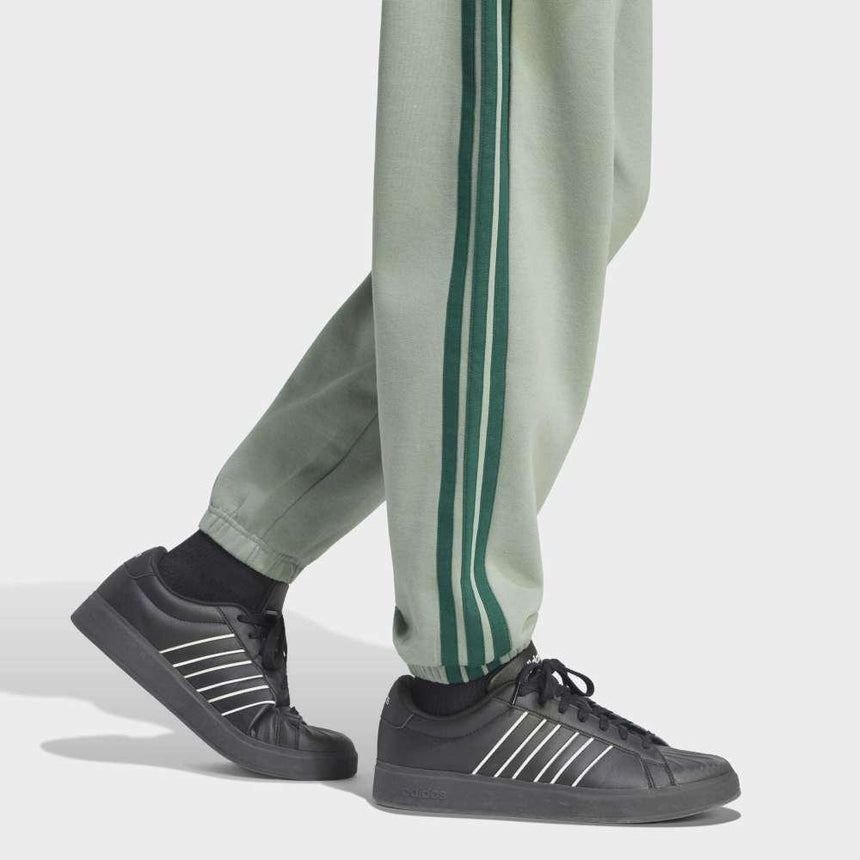 adidas Pantalón De Felpa Con Puños Y Corte Cónico Essentials 3-Stripes