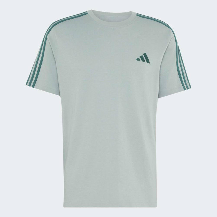 adidas Camiseta De Punto Con Logotipo A La Izquierda Del Pecho Essentials 3 Stripes