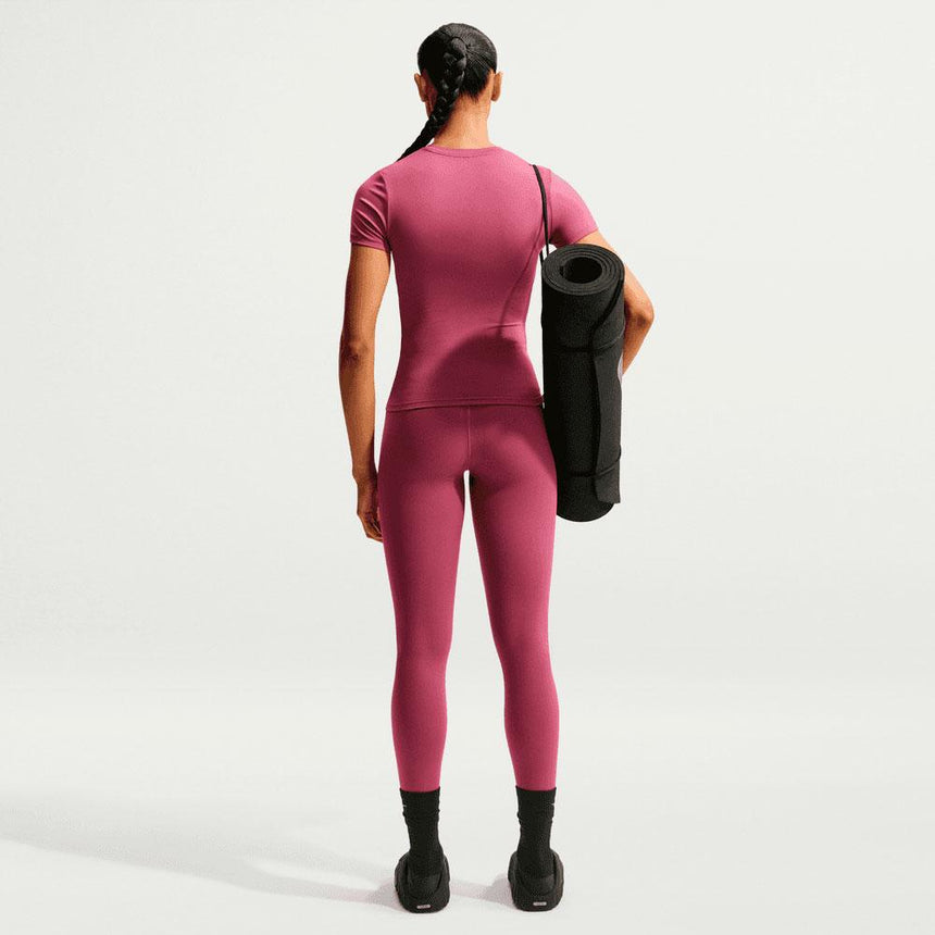 Leggings Nike One De 7/8 De Talle Alto Sin Costuras Delanteras - Mujer