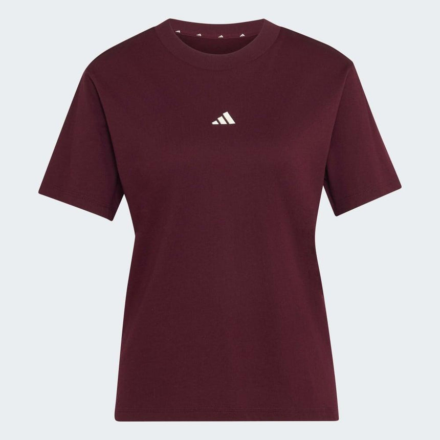 adidas Camiseta De Algodón Con Logotipo Pequeño Essential