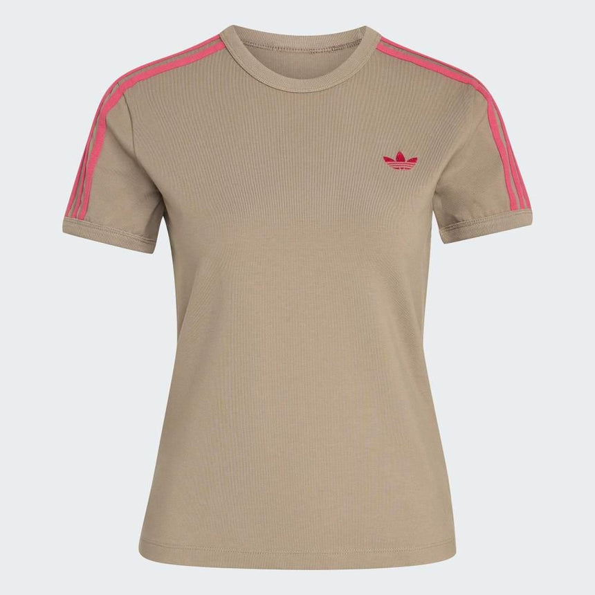adidas Camiseta Entallada 3 Stripes