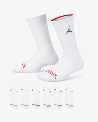 Jordan socks 2024 6 pack