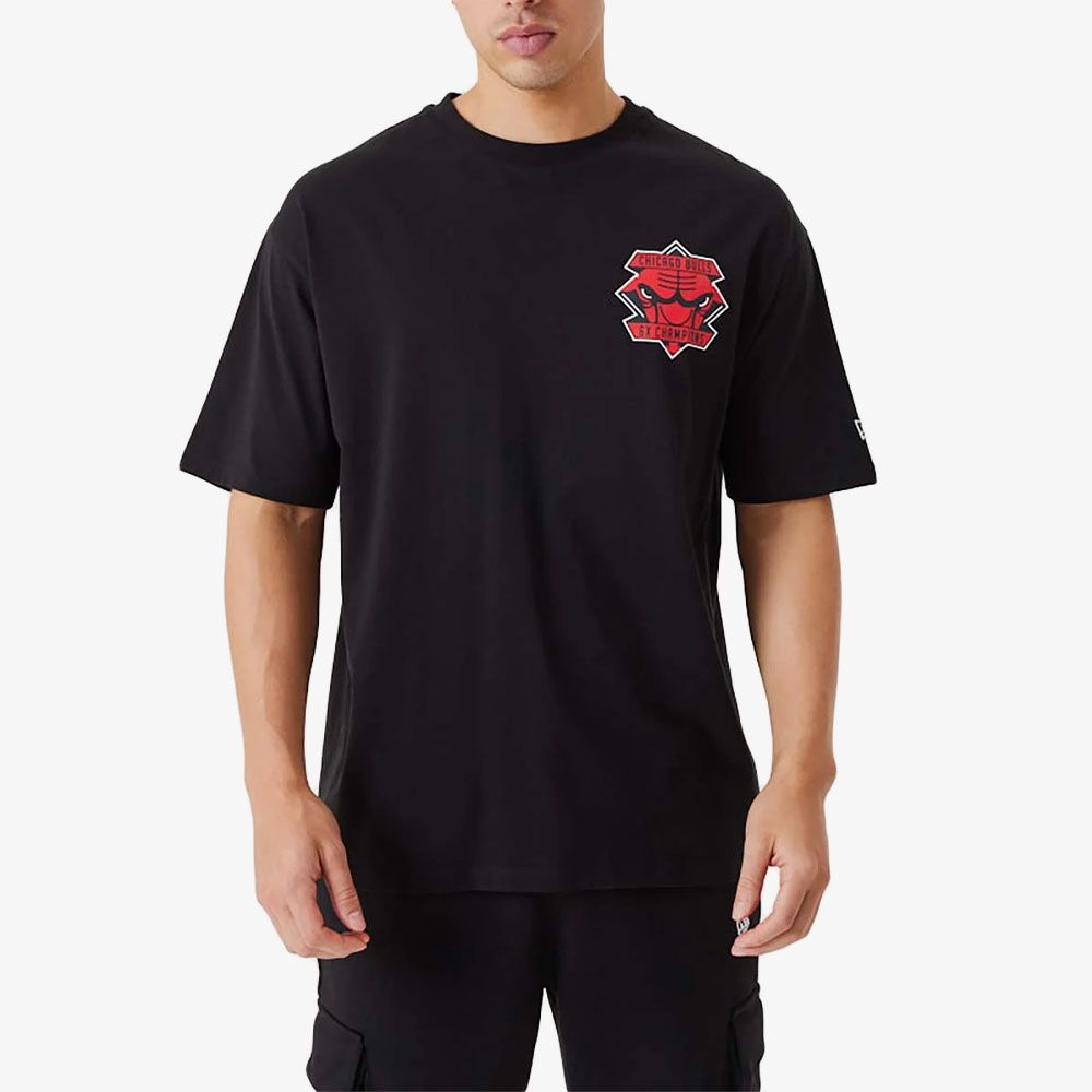 New Era Camiseta Chicago Bulls Nba Championship Oversized Negro COMPRAR  ONLINE –