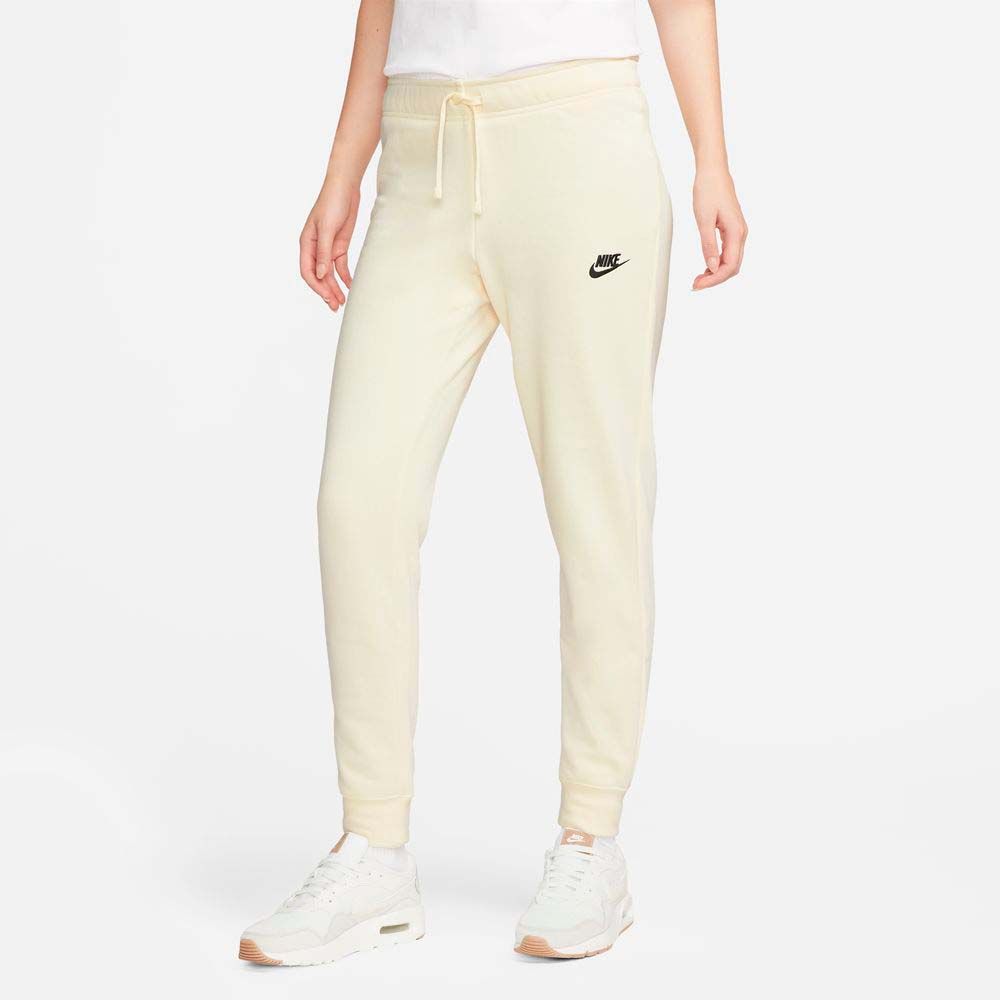 Nike Pantalones Chándal Mujer - Sportswear Club Fleece Cargo - coconut  milk/black DQ5196-113